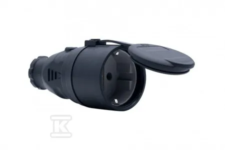 Bezpieczna płatność Gniazdo gumowe NOVA 16A 230V SCHUKO F6.0389